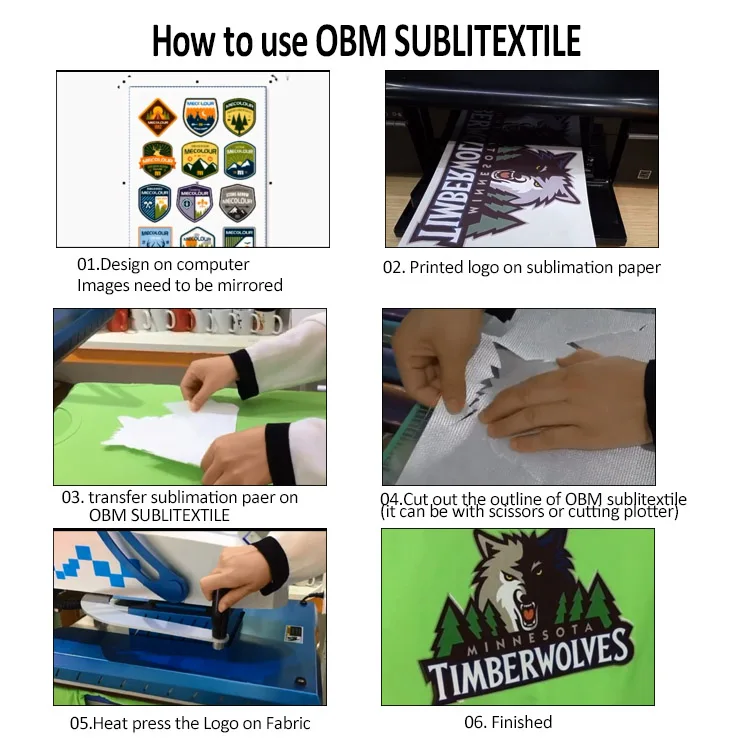 Angelacrox Satin Pearlescent Sublimation Obm Transfer Paper For 100% Cotton Dark Fabric Transfer Tshirt Obm Sublitextil Film