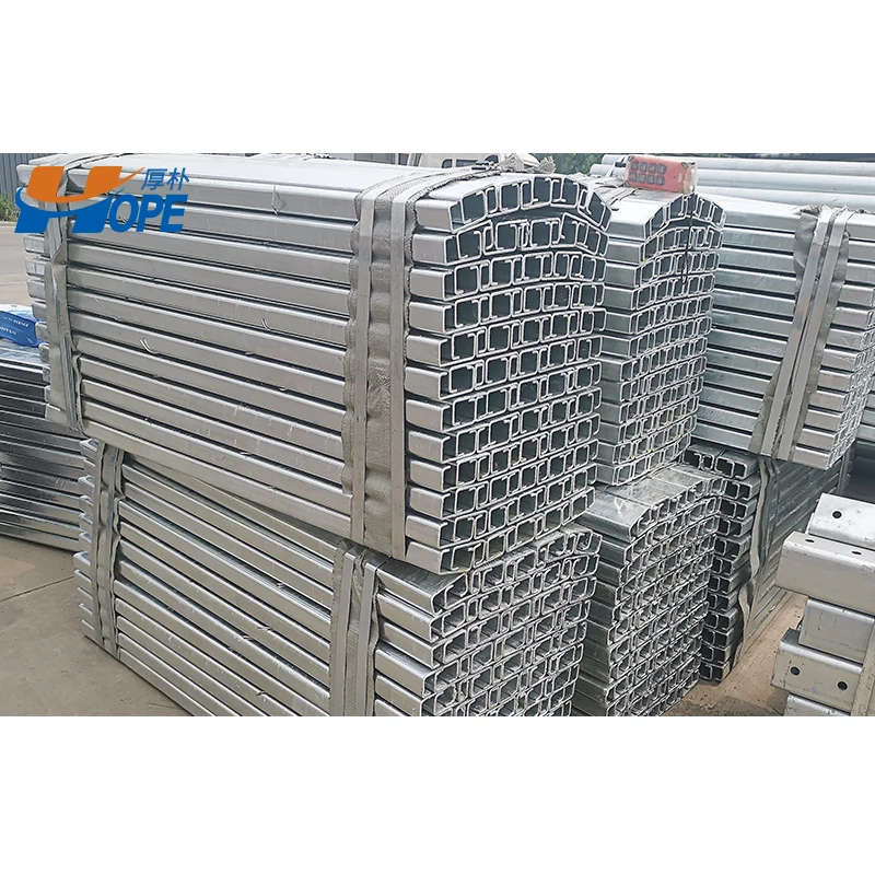 Hot Dipped Galvanized Road Safety W Beam Highway Curved Guardrail Steel Barrier for Sale