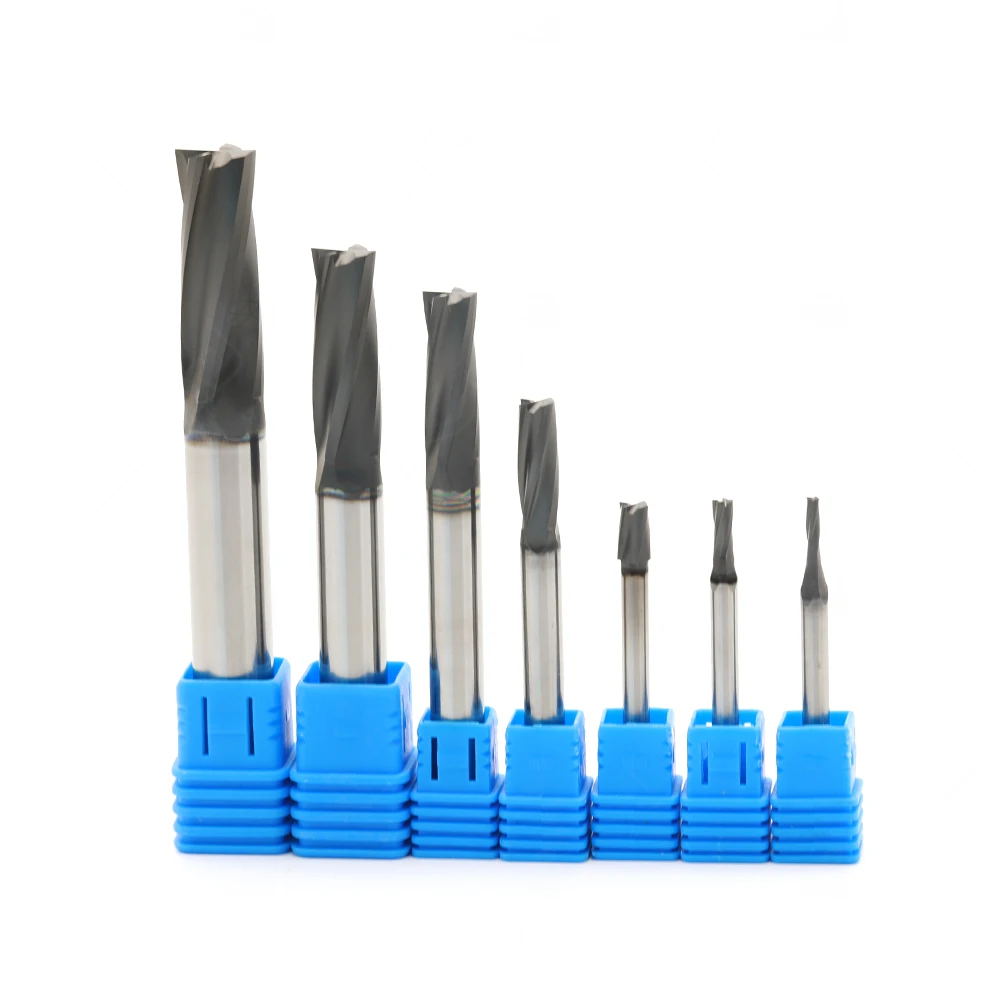 UKO High Precision 4 Flutes Diamond Coated End Milling Cutter for Graphite Processing