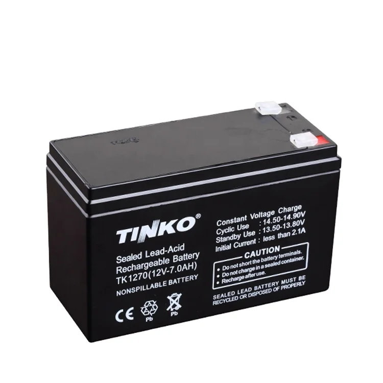 Герметичная свинцово-кислотная батарея 12 в 7 Ач SLA батарея для мотоцикла