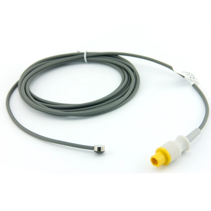Compatible With Mindray Reusable adult skin surface medical temperature probe, 2.25k resistance