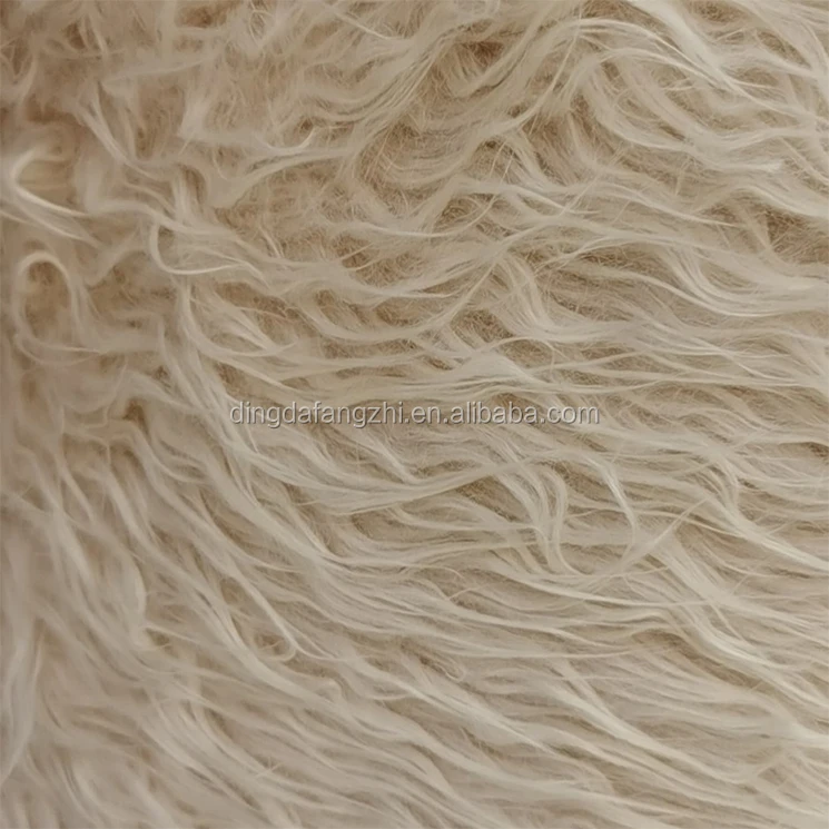 
faux fur fabrics hometextile 45-55mm for toy baby faux fur fabric haining faux cashmere 