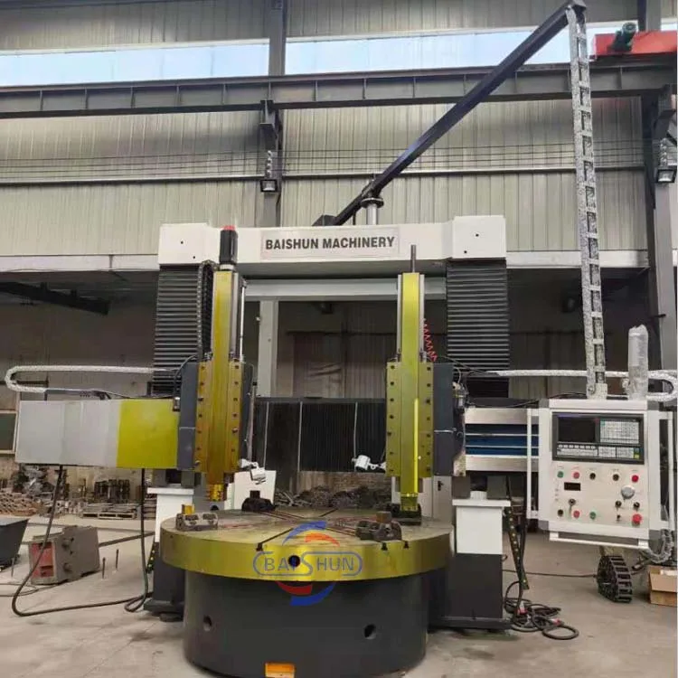 Vertical Brake Drum Cutting CNC Lathe Machine Turning Lathe