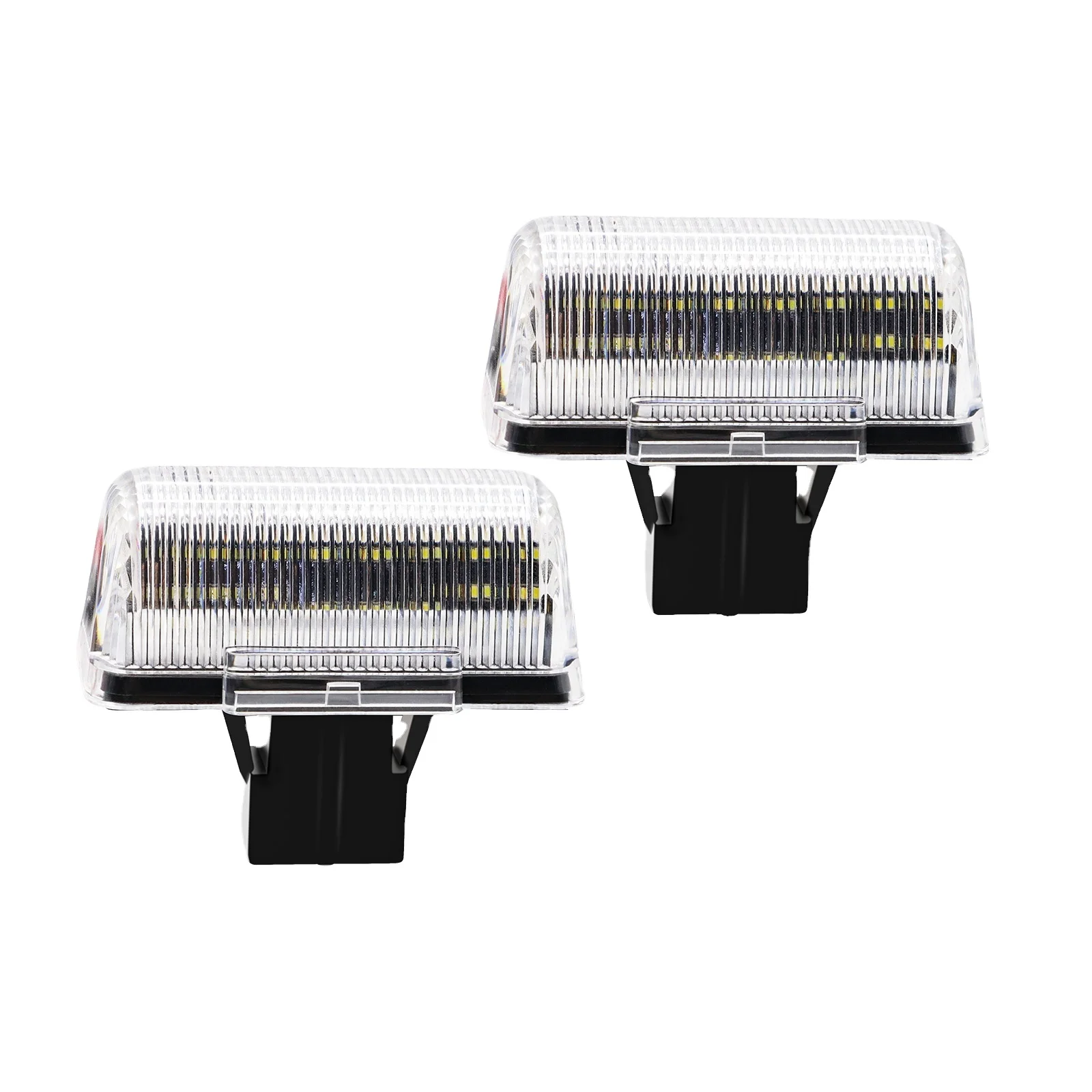 Vinstar Super Bright Restyling Premium Quality 2PCS  LED Car Tail License Number Register Plate Lamp for Ford Transit
