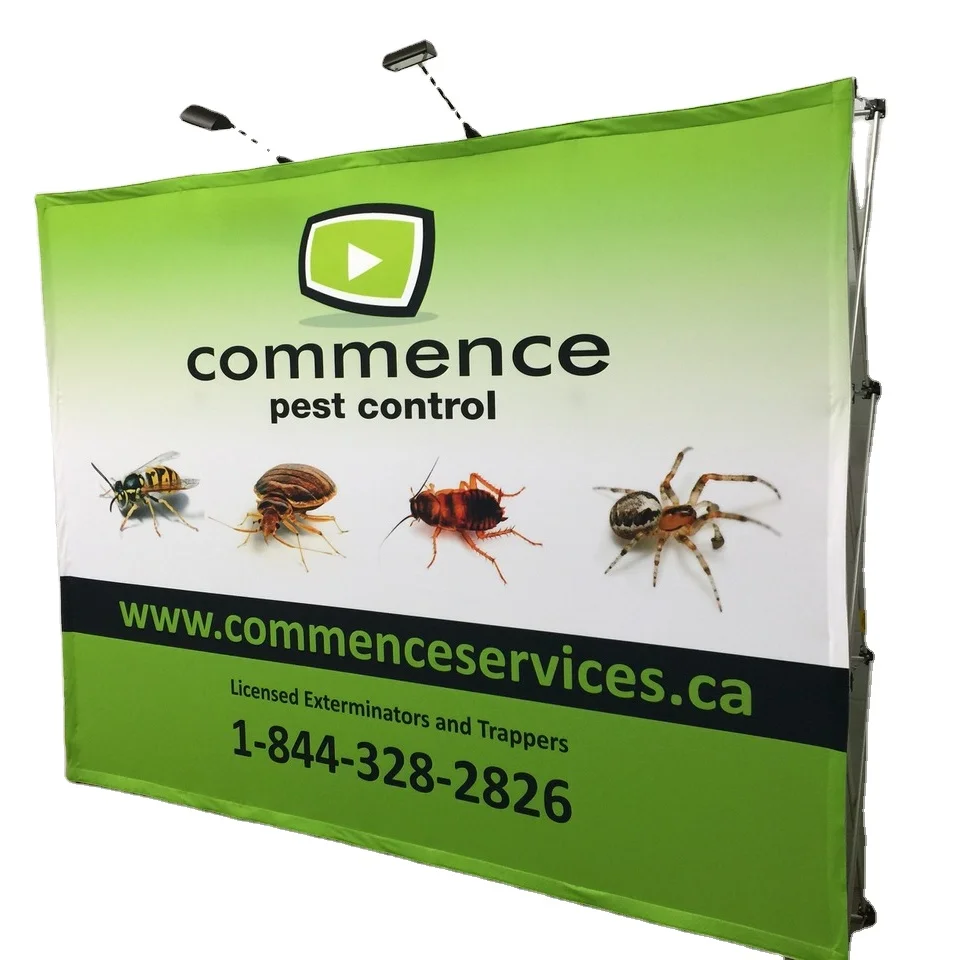 Foldable Advertising Pop Up Display Exhibition Stand