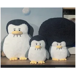 2022 Penguin doll with explosive head Sad expression doll Animal stuffed gift Ugly cute car pillow cute cushion