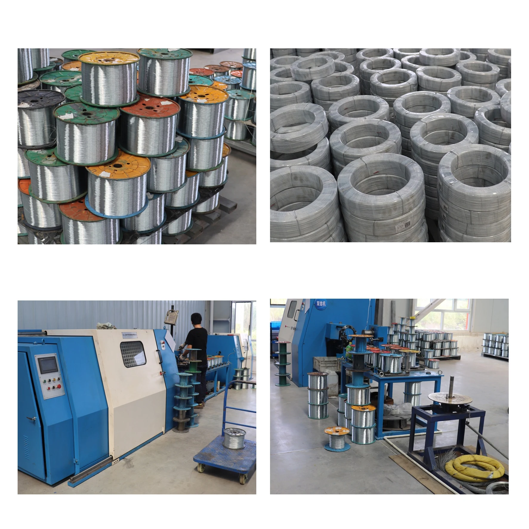 1.2mm 1.5mm 316 Stainless Steel Wire Rope  7*7 1*19 steel cable inner wire cable with end head