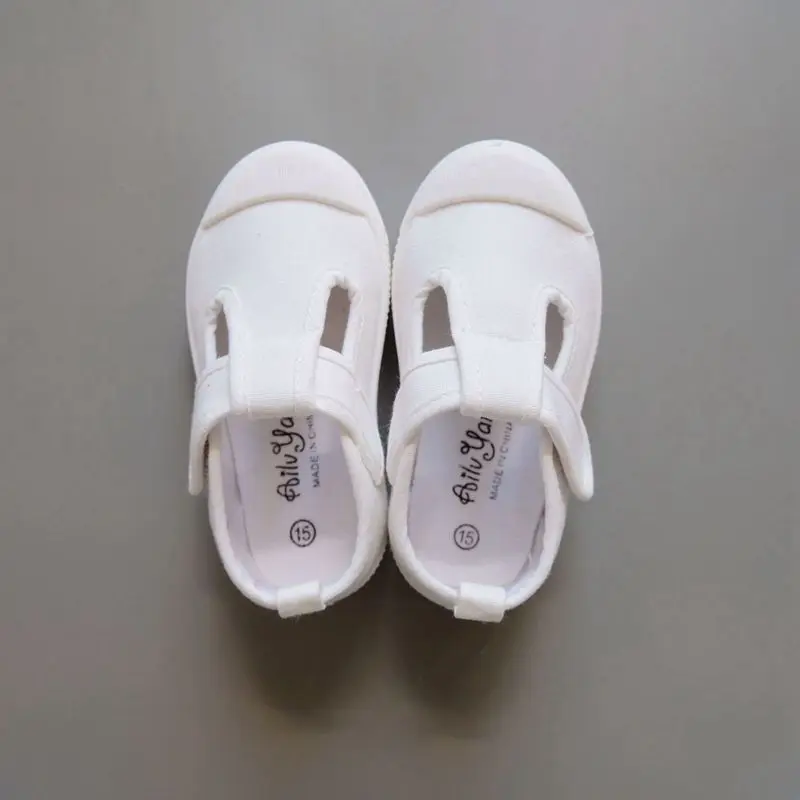 1-10 Year Fashion Spring Autumn Kid Canvas Sneaker For Girls Children Sneakers White Canvas shoes Wholesale