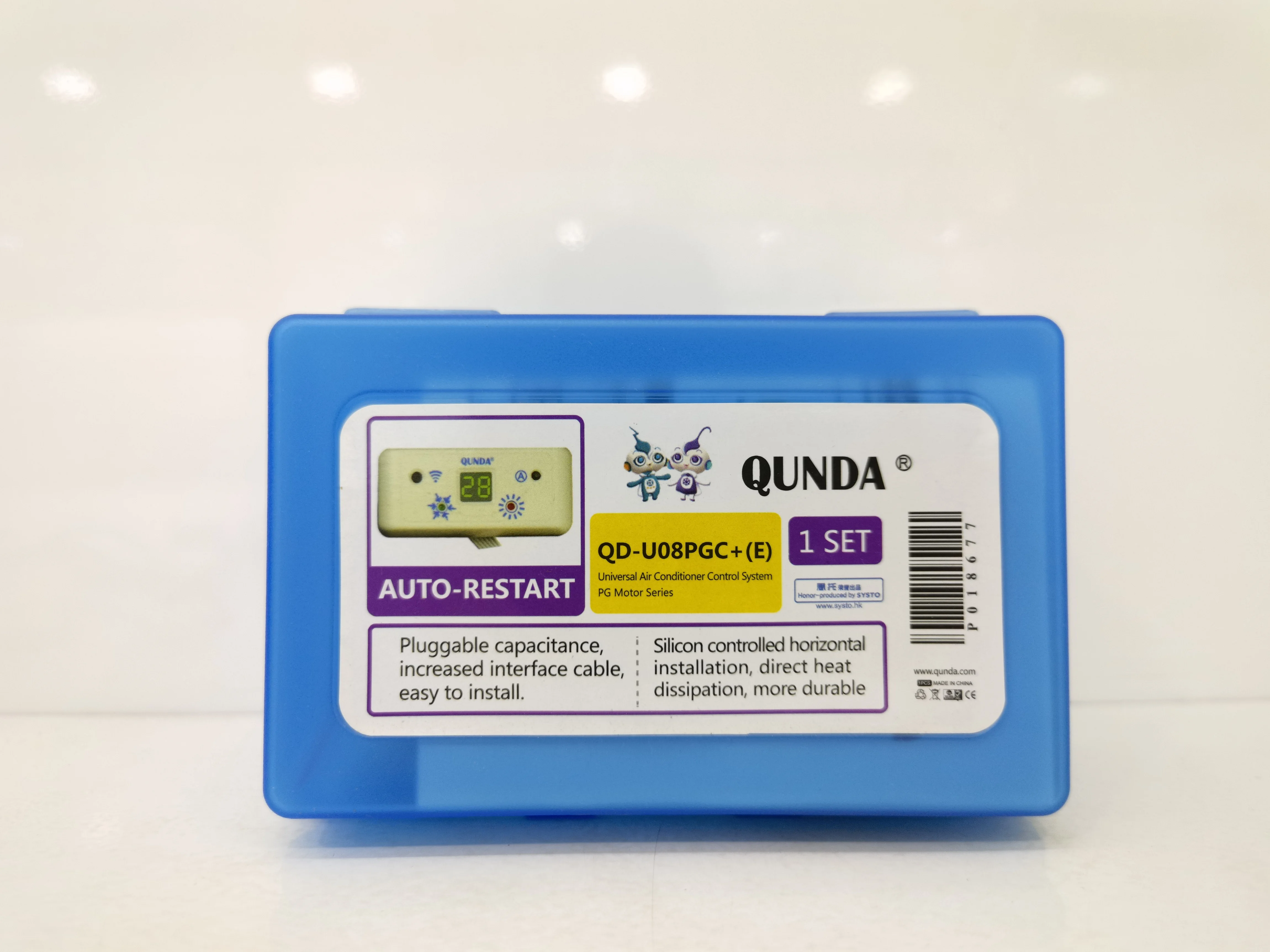 QUNDA QD-U08PGC+ Universal PG motor air conditioner system Board plastic box