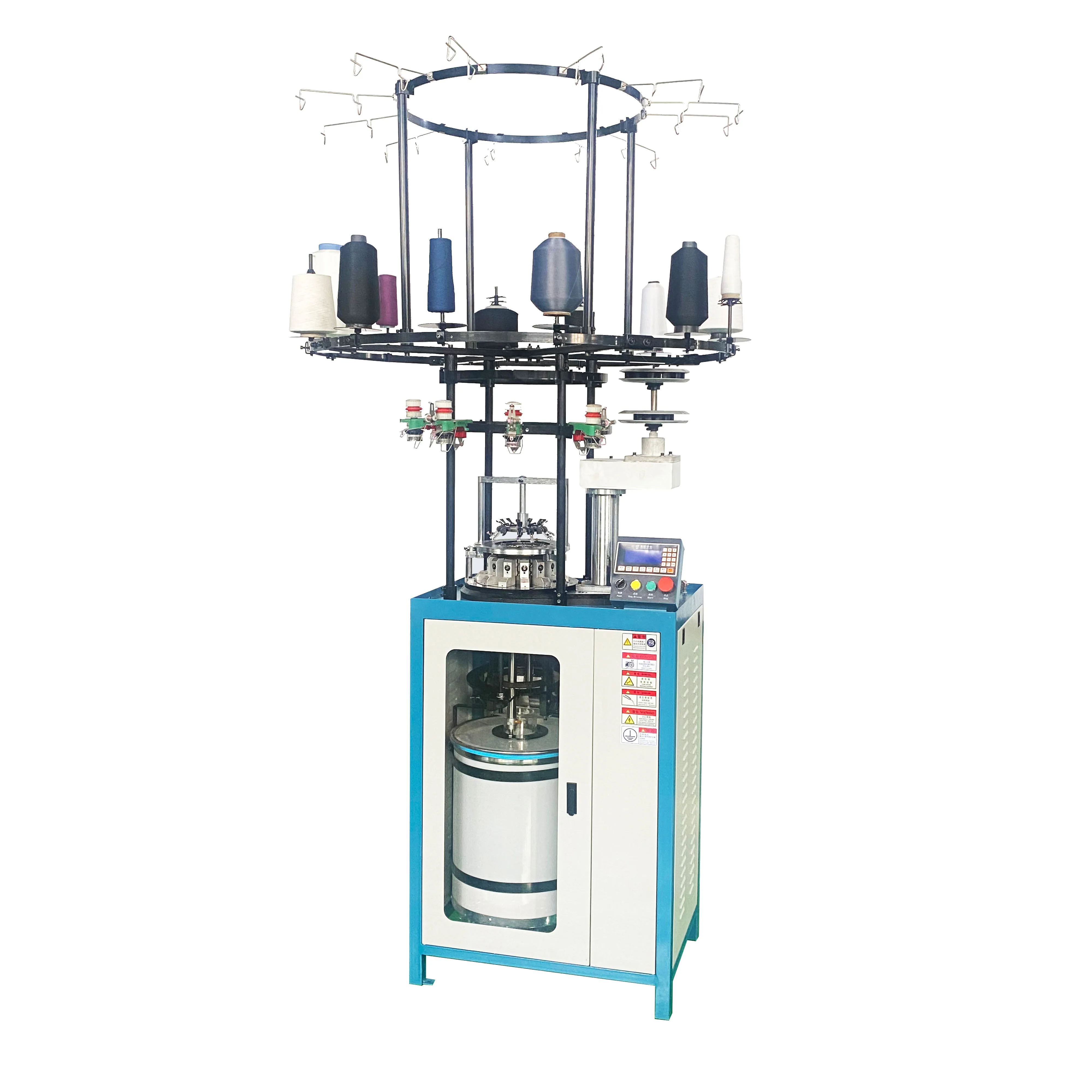 Multi functional rain boots lining socks ribbed machine