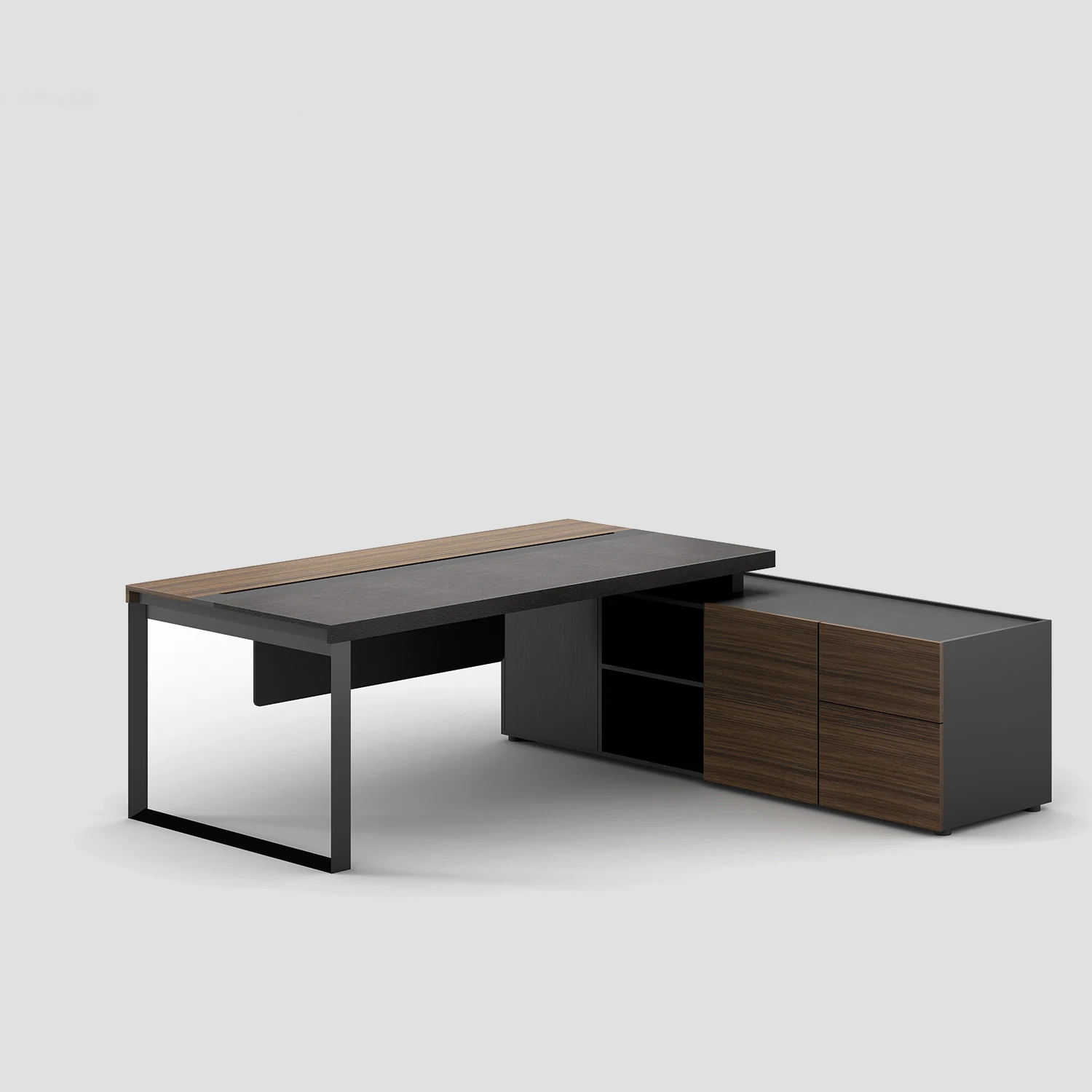 
European Style MDF Wood Office Furniture Table High Class Modern Design Office Boss Desk 