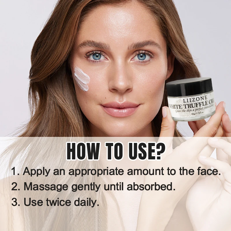 OEM ODM Natural Organic White Truffle Face Cream Antioxidan Brightening Moisturizing Cream Skincare For All Skin Types