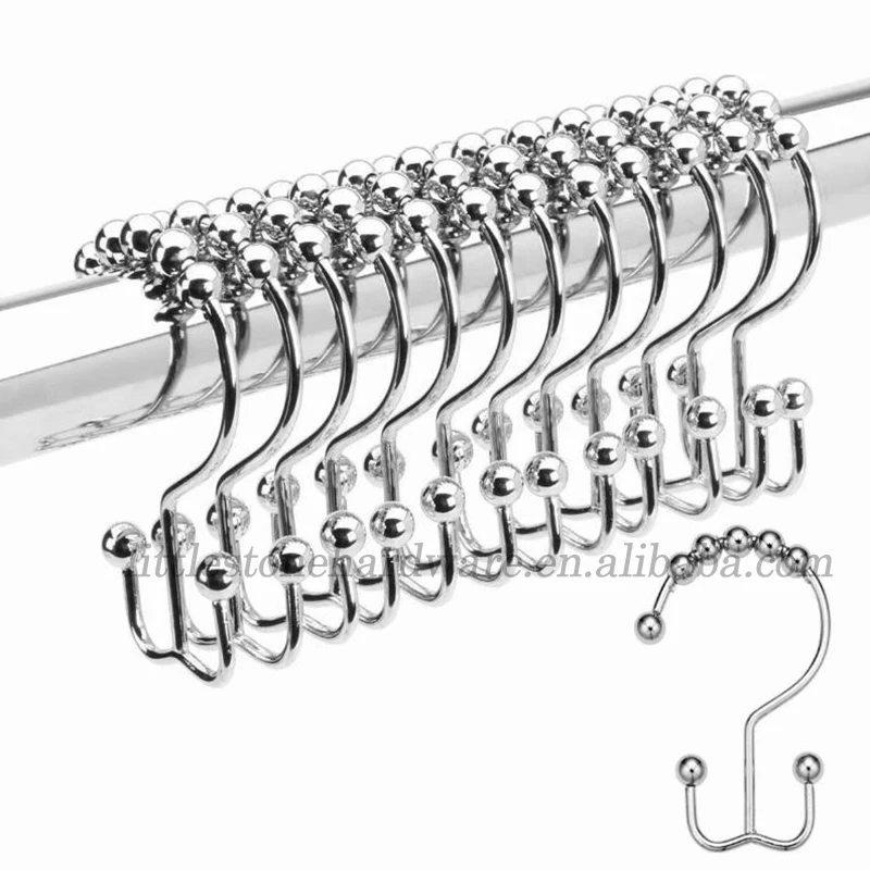 
Hot Selling Metal Chrome Dual Shower Hooks 