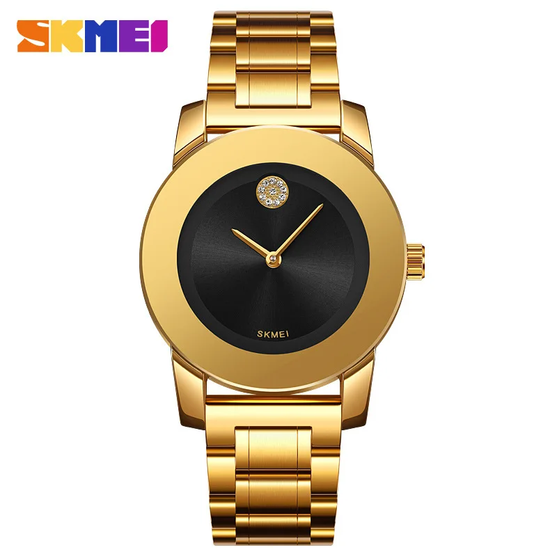 SKMEI Luxury Quartz Watches For Women Thin Lady Hour Ladies Watch reloj mujer Fashion Quartz Women Watch