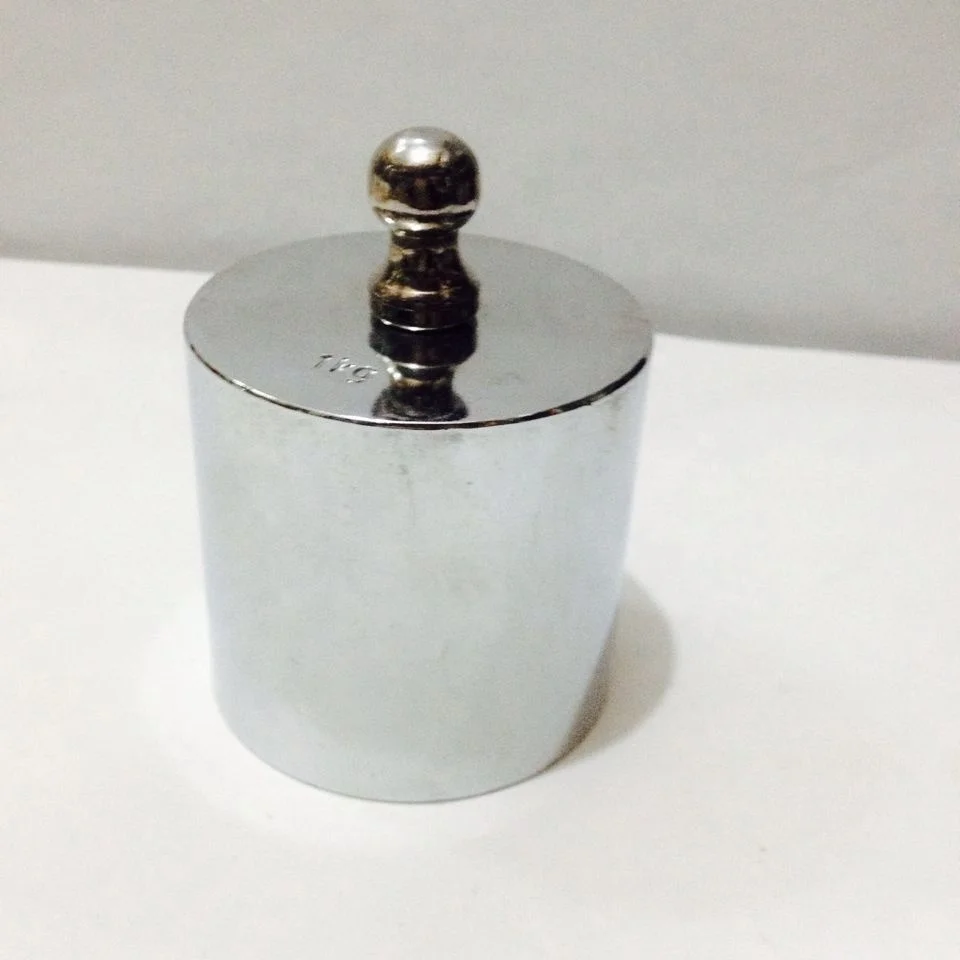 1000g Carbon Steel Calibration Weight 1kg with Zinc Plating Calibration Weight for Electric Scales