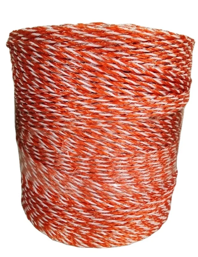 heavy duty electric fence poly wire 500M for grazing