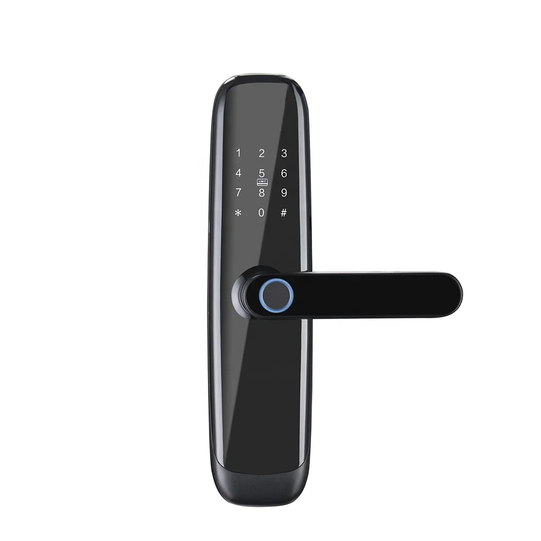 Wholesale OEM Tuya Password Electronic Fingerprint Gate Smart Digital Door Lock