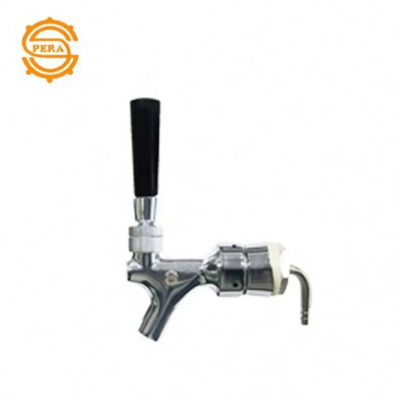 304 Stainless Steel Draft Beer Keg Tap Beer Tap with Well-Pouring Fits for American Beer Shanks and Towers