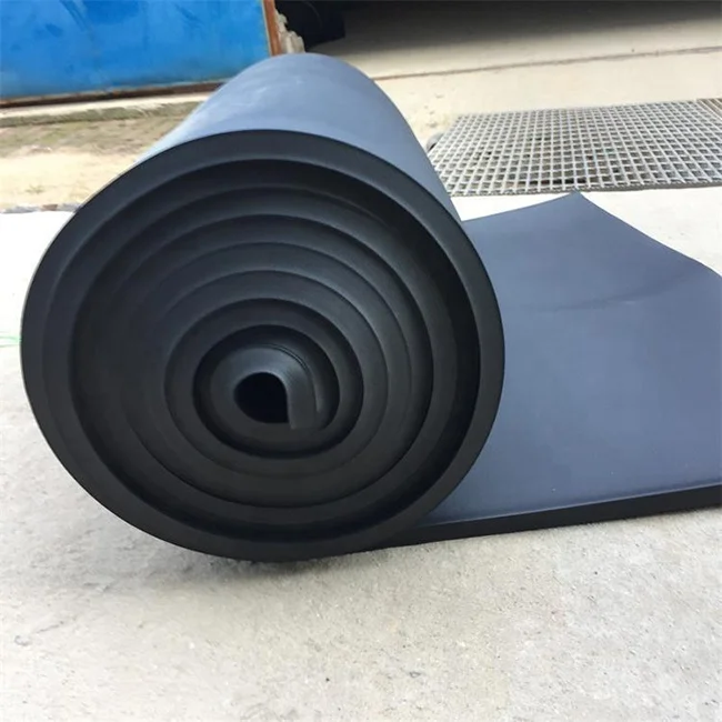 Spot Sales Aluminum Foil Sound Insulation Rubber-plastic Sponge Board Self-adhesive Sound Insulation Nitrile Rubber Foam Board