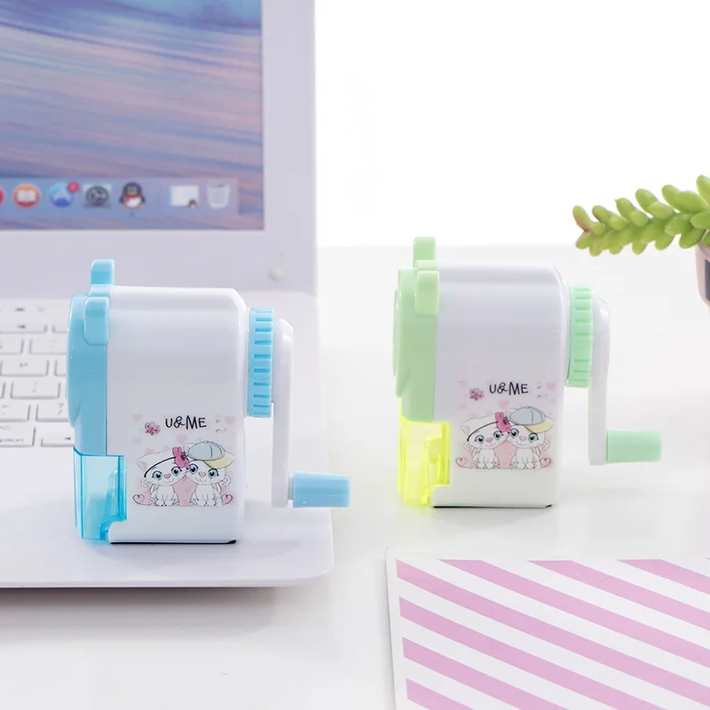 High Quality Cheap Price School Manual Plastic Table Pencil Sharpener For Kids