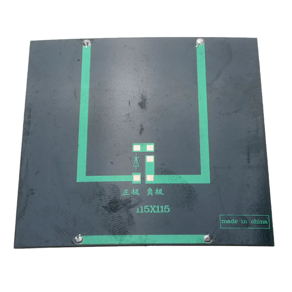 2W 9V Solar Cell Polycrystalline Silicon Solar Panel Easy DIY Small Solar Power System 115*115*2mm