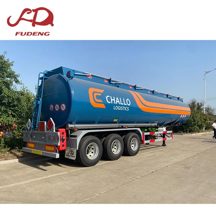 Настраиваемый трейлер Fudeng 45000L 50000L 54000L емкость топливный танкер Самая низкая цена Нефть Газ дизельный прицепы