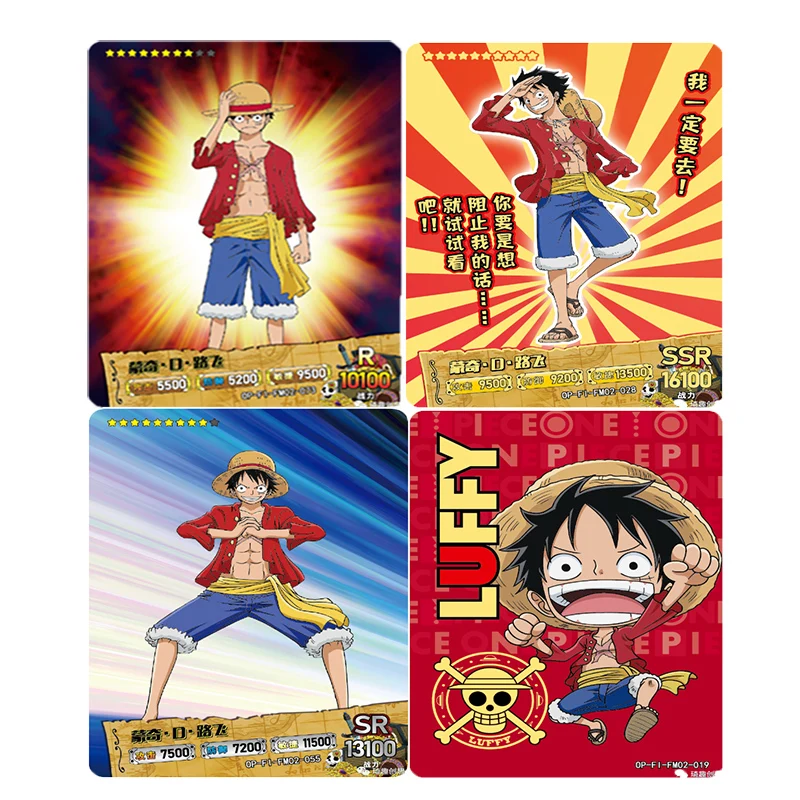 Оптовая продажа коллекционная карточная игра Tcg в коробке Luffy аниме редкая настольная игрушки для детей и взрослых рождественский