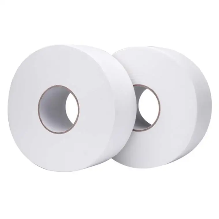 Jumbo toilet paper roll Wholesale Manufacturers Bamboo Virgin wood pulp Recycled pulp Withe Customized Packing Toilet tissue