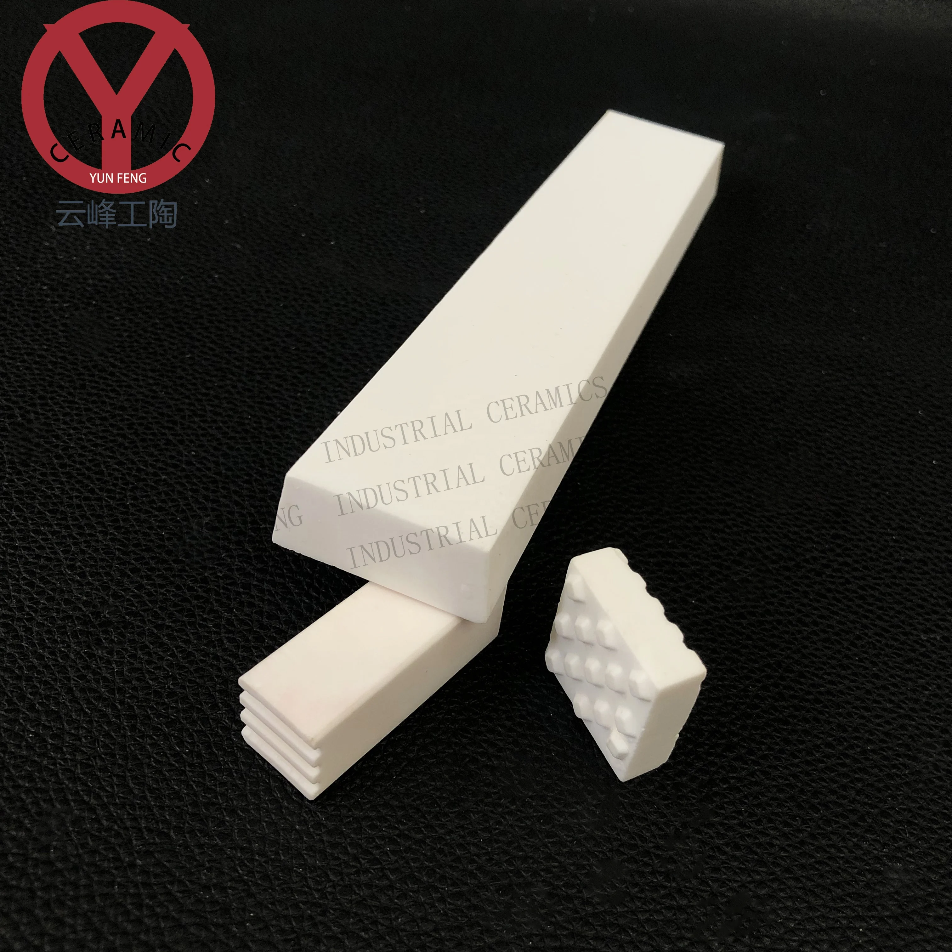 
Abrasion resistant alumina ceramic elbows 92% Al2O3 