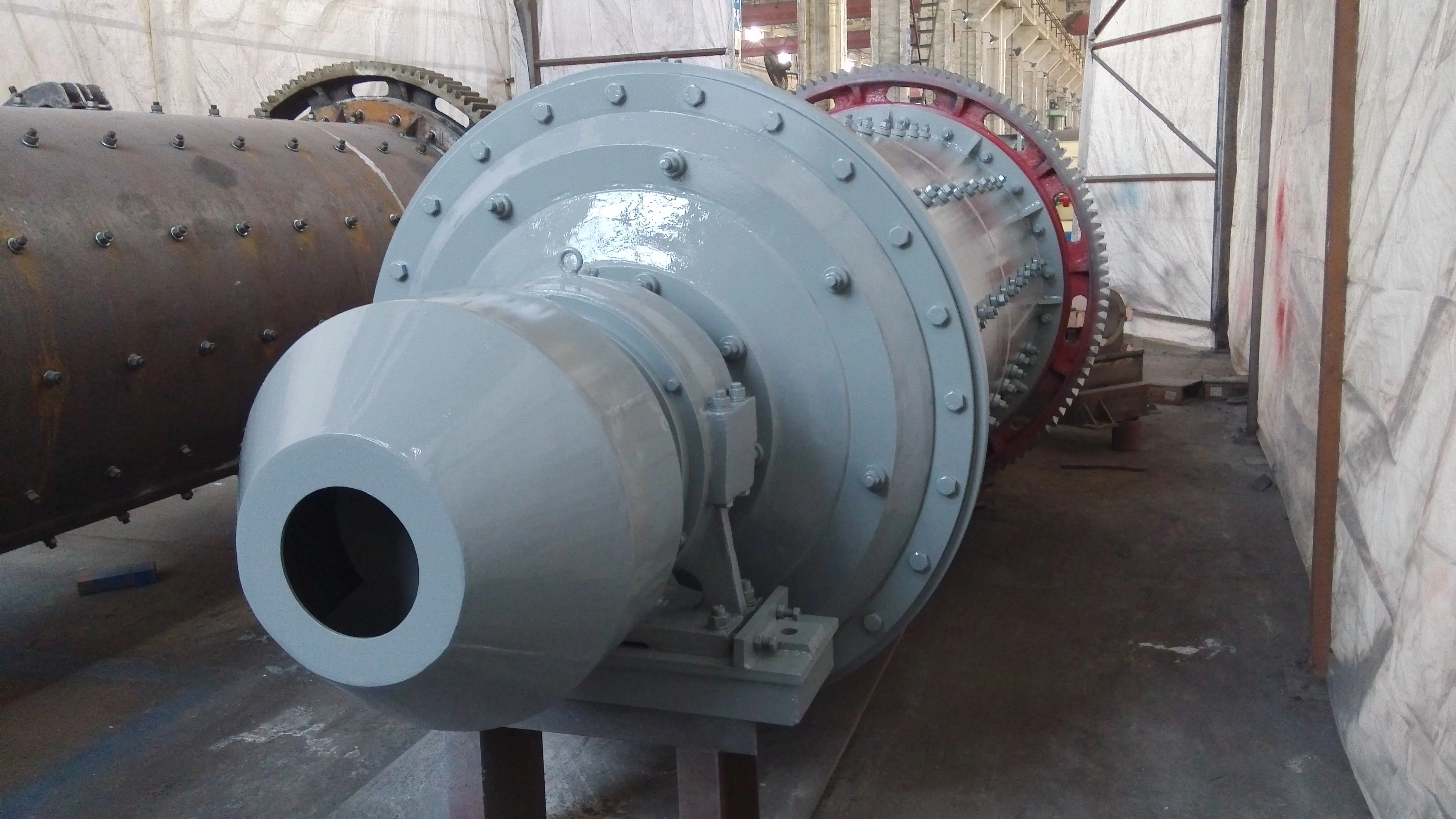 3-6t/h gold mine ball mill slag grinding equipment liner steel chip grinding gold ball mill machine for sale