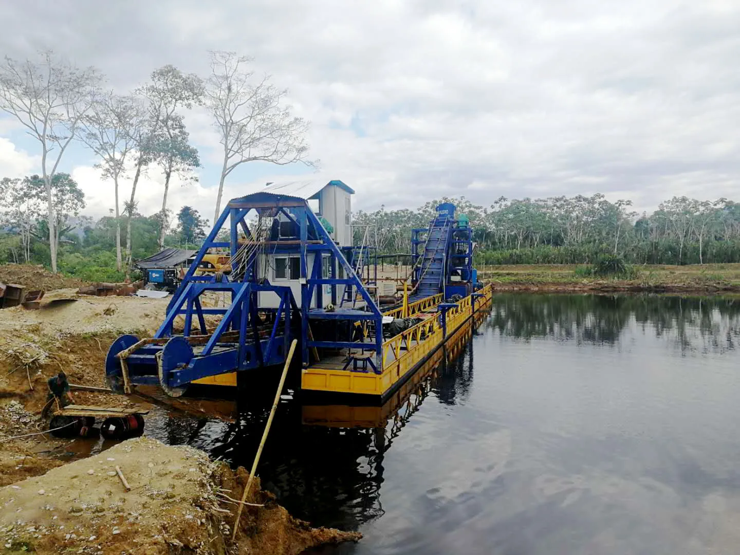 High efficient used processing plant gold washing plant