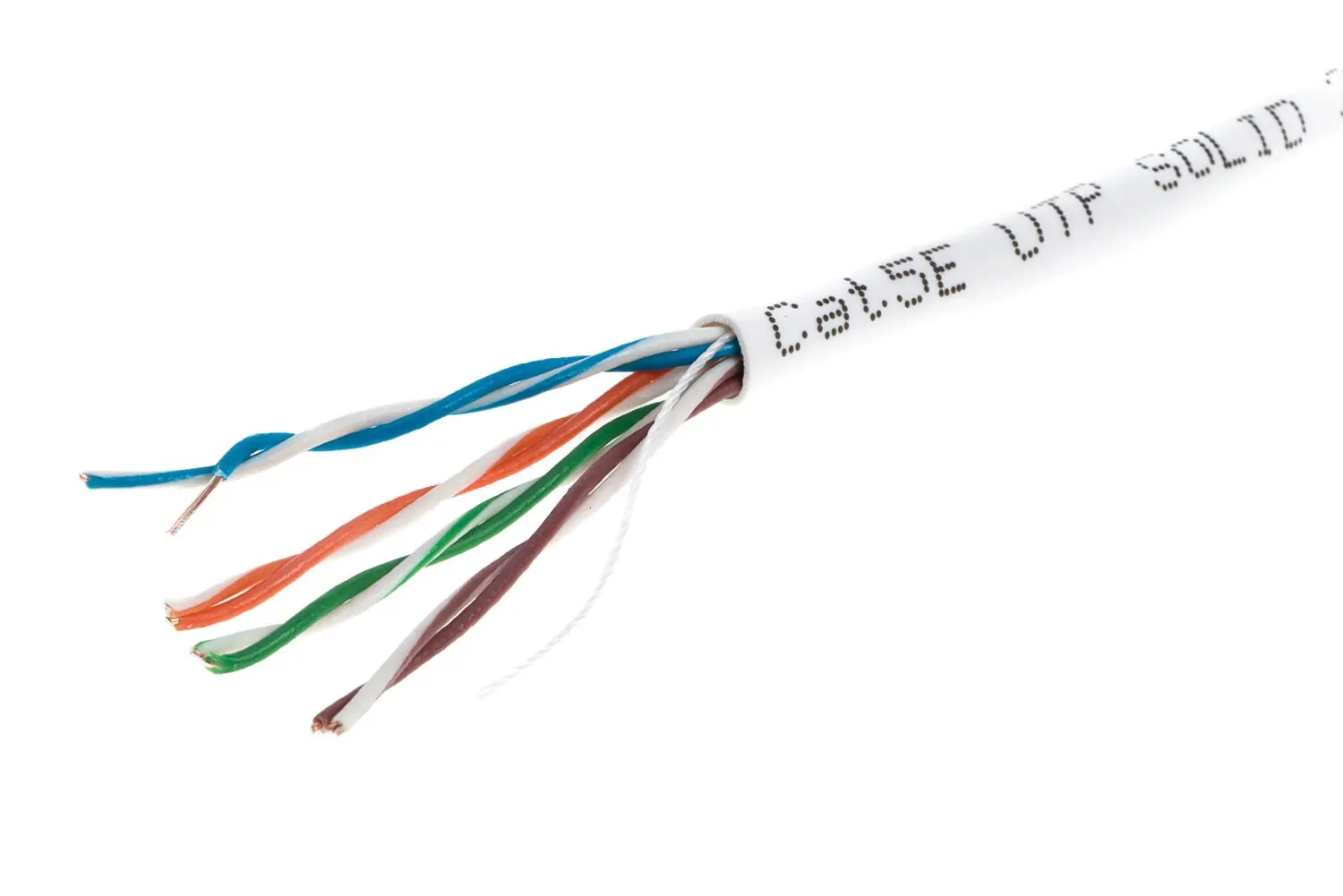 Utp Cat5e Cable 26AWG Cable Cat5e Network Cable 4P Twisted Pair Telecommunication