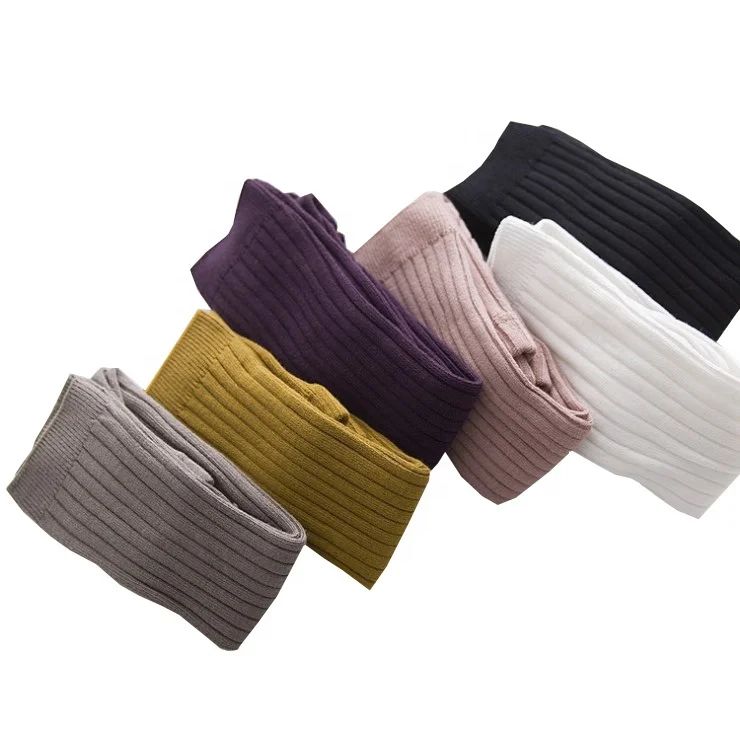 
Baby Girls Legging Pant Footless Knit Tight Pantyhose Stocking 