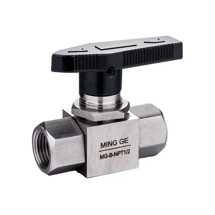 NPT-1/2 шаровой клапан высокого давления из нержавеющей стали 6000 PSI гидравлический