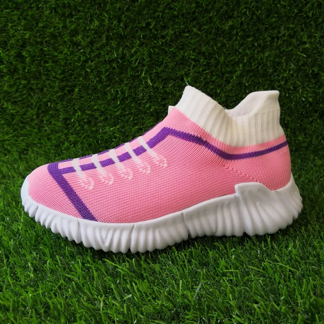 Children Sports  Girls Boys Anti  Soft Bottom Sneakers Comfortable Toddler Outdoor Casual Flat Sports white Shoes