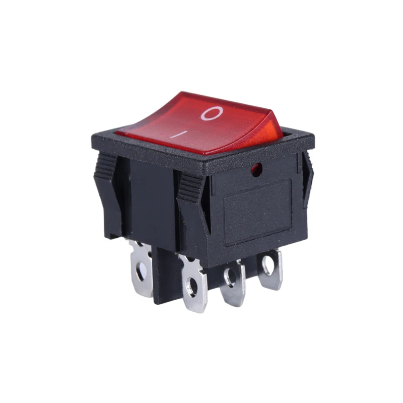 KCD5-101KR round  rocker switch face 4 pin