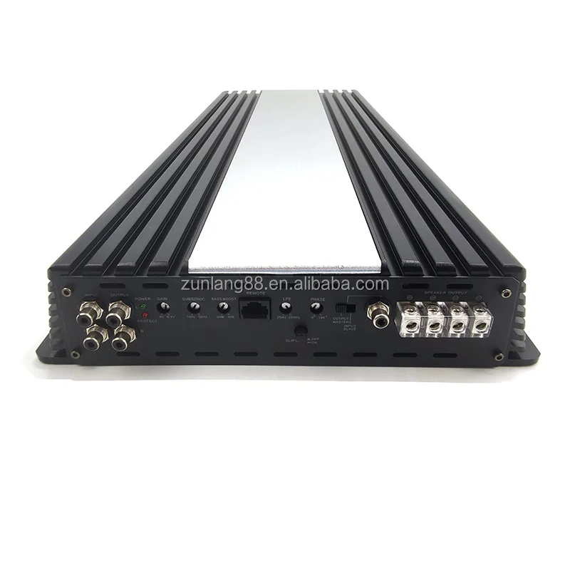 Factory wholesale Korea Car Amplifier RMS 5500W 1 ohm AMP Class D  Mono Block Subwoofer Car Amplifier