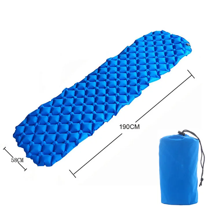 Outdoor Ultralight lightweight Compact Sleeping Pad for Camping Self-inflating inflatable Air Mat Sleeping Mat