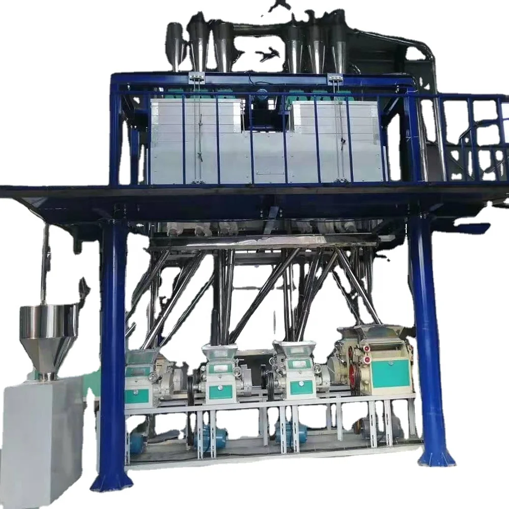 30~500 ton per day tpd used roller whole wheat mill plant flour milling machine turkey with price in ethiopia bangladesh