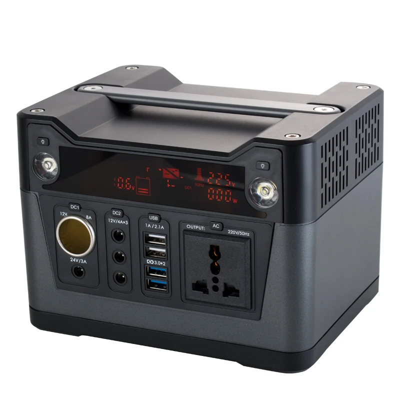300W Solar optional 110v/220v outdoor portable power pack CPAP emergency electric generators portable power station