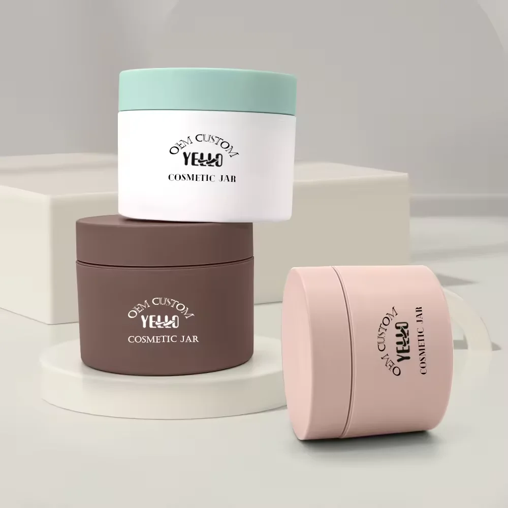 Good Price 250G Custom Size Wholesale Beauty Containers Small Plastic Cosmetic Jar