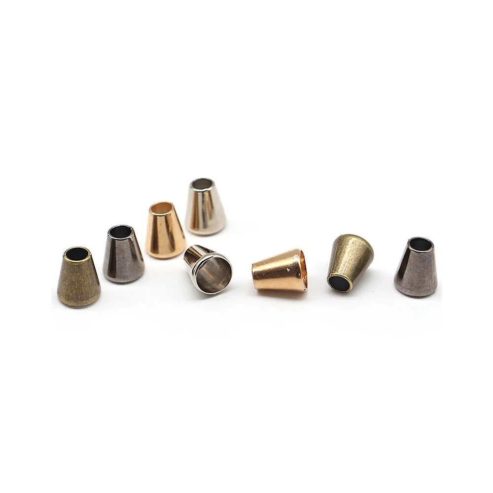 Wholesale Custom Zinc Alloy Barrel String Rope End High Quality Lock Bell Plug Metal
