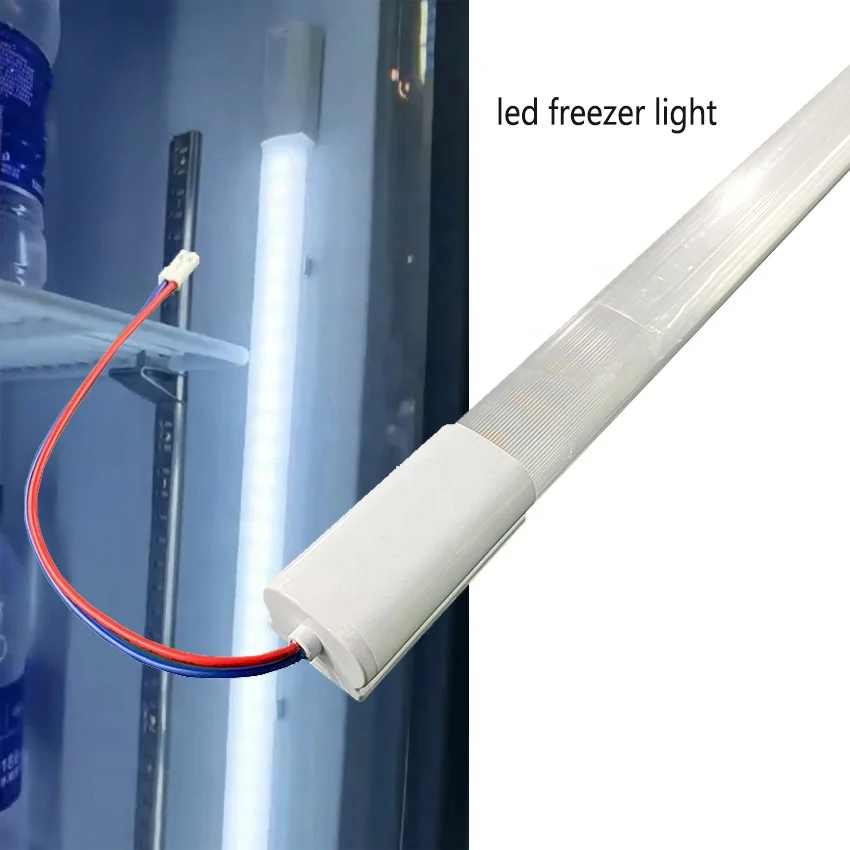 led refrigerator display lighting blue color t8 led tube light bar for freezers