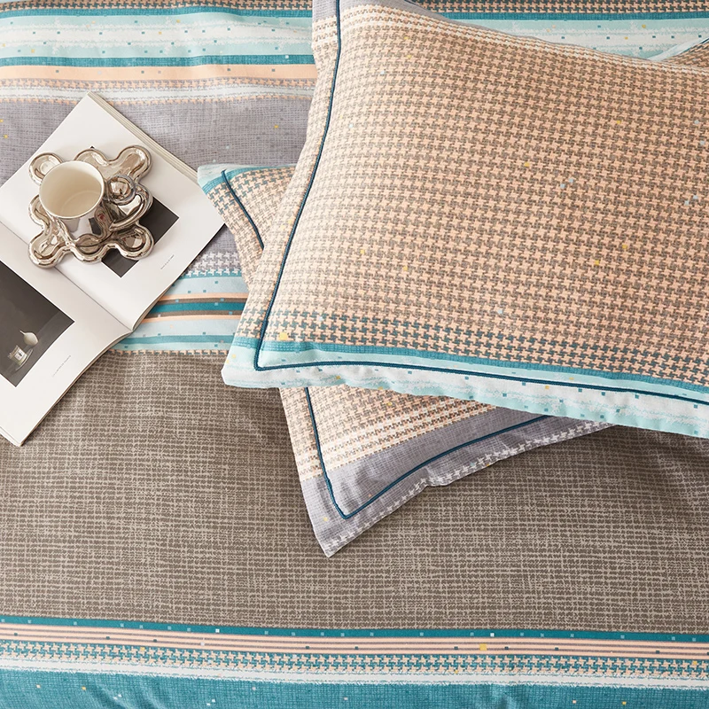 Instagram Style Bedding Set China Cheap 100 Cotton Printed Quantity Cover Cotton Adult Technics Pattern Pcs Feature Material