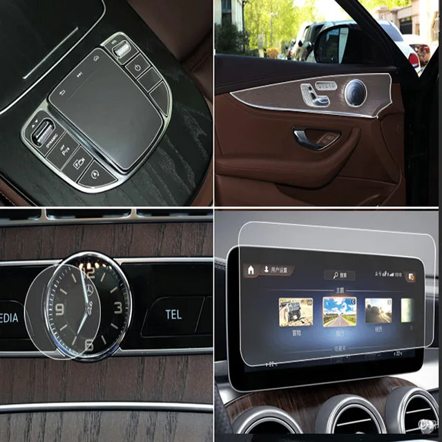 Transparent TPU PPF Paint Protection Film For Mercedes Benz GLC X253 260L 300L Car Accessories Interior Decoration