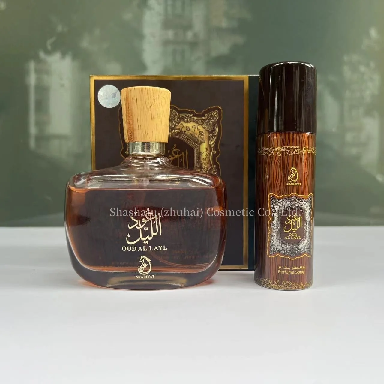 Arabian high quality 100ml 2-in-1 perfumes set original Dubai arabic perfume Wholesale perfume water