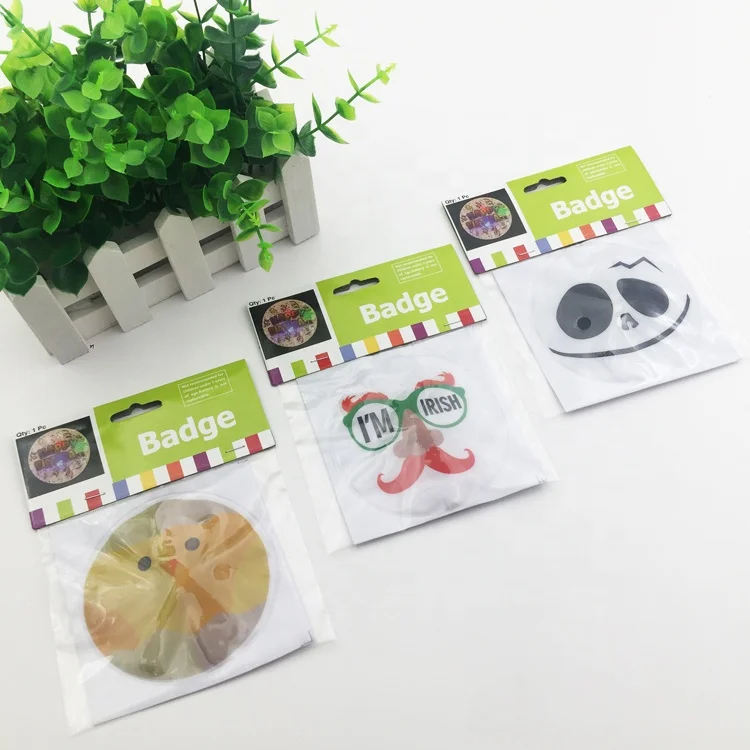 
Beian Competitive Price Personalized Custom Cheap Souvenir Gift Creative Crafts Led Light Up Sticker Badge 