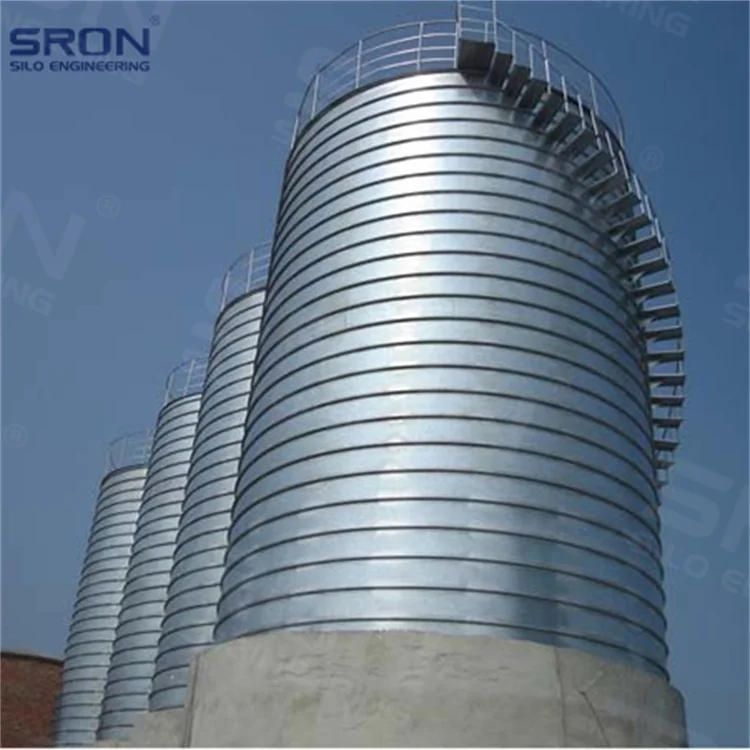 30 Tons to 1000 Tons Cement Silo Storage Concrete Batching Plant Silo Price
