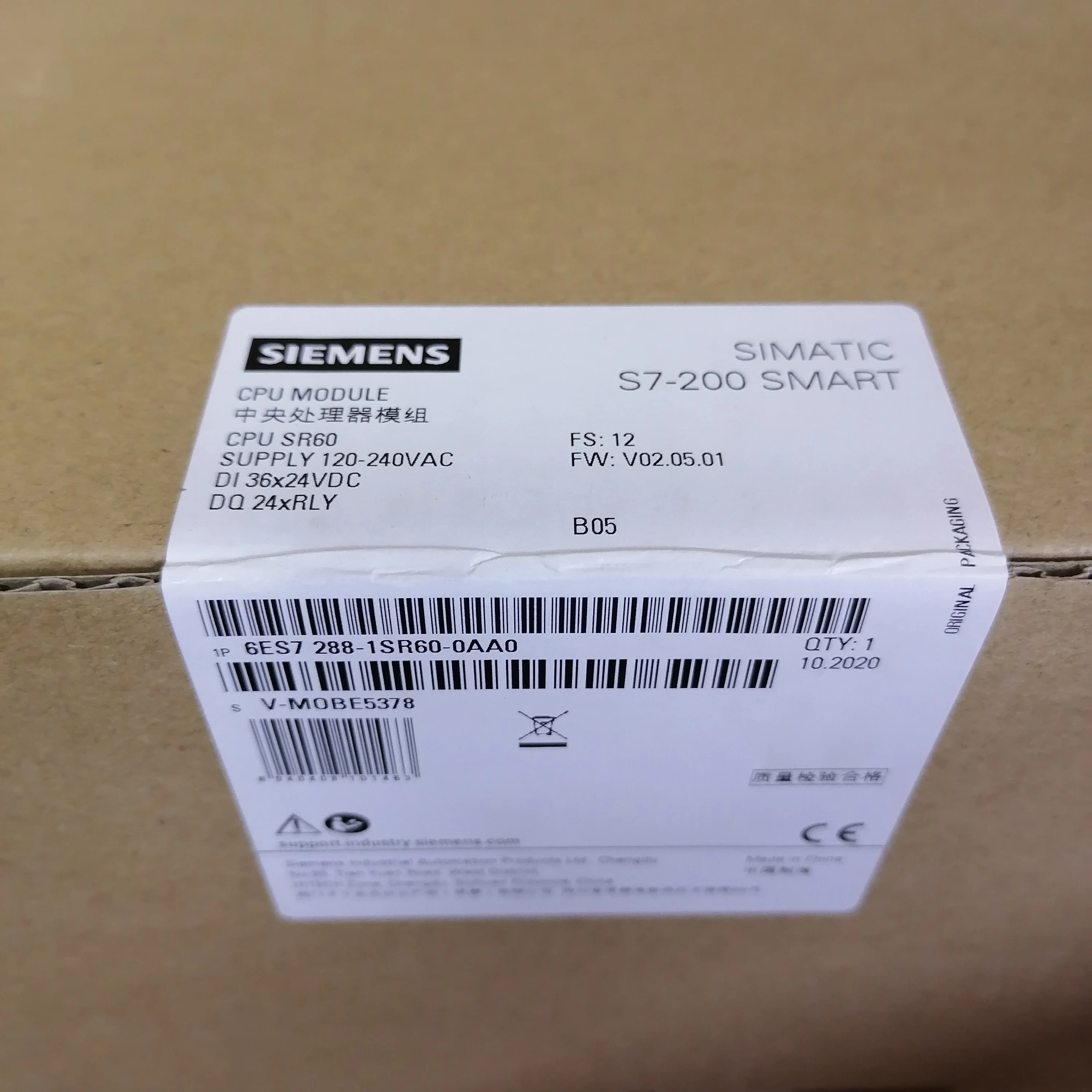6ES7193-6BP40-0BA1 PLC модуль 6ES7 193-6BP40-0BA1 оригинальный 193-6BP40