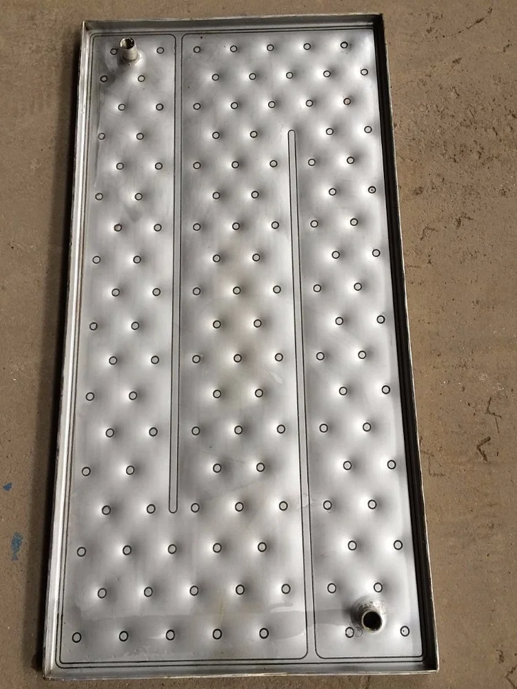 New Conveyer Belt Plate Cooler